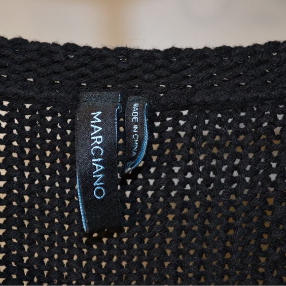 Marciano black cable sweater. Great for ‘sweata weatha’. Perfect over jeans. - Picture 2 of 13